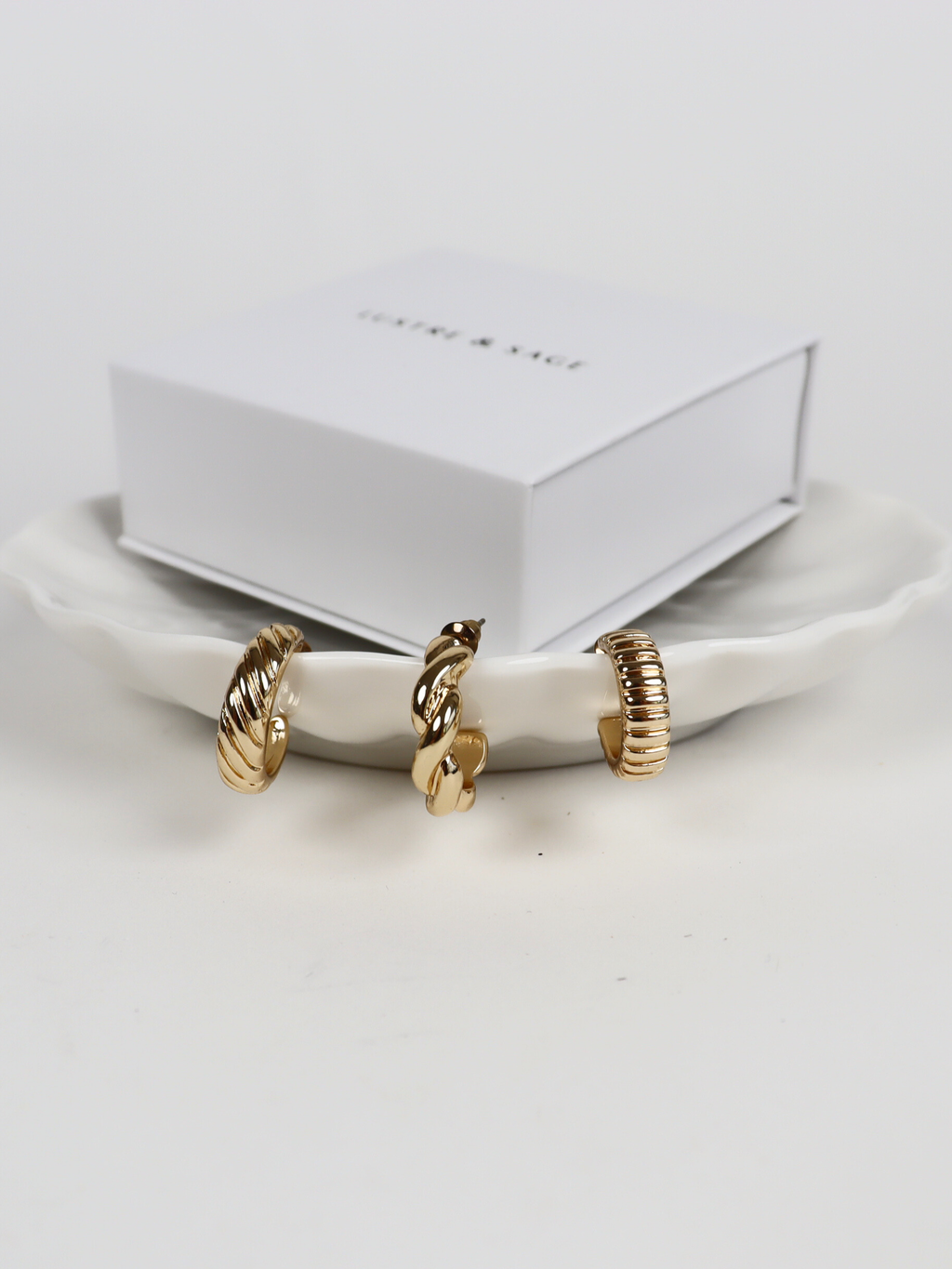 Mondo Stacker Earring Set