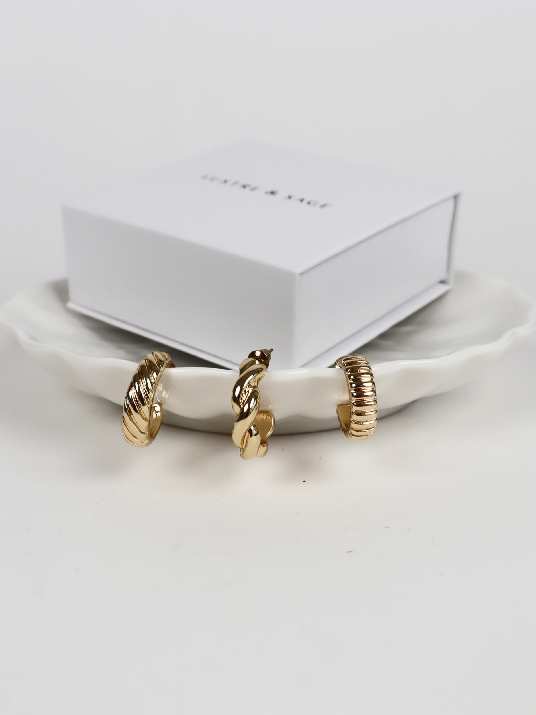 Mondo Stacker Earring Set