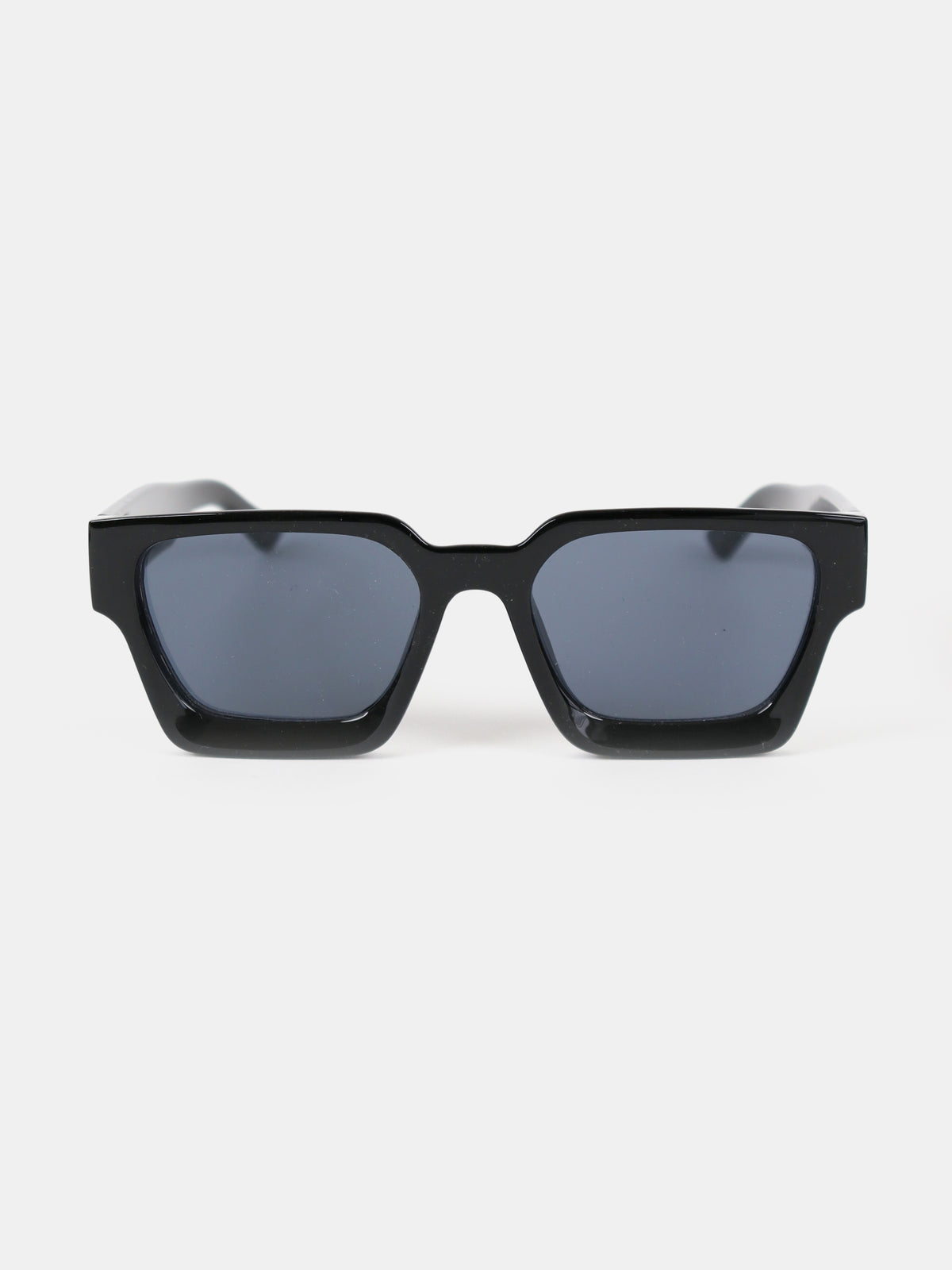 Jury Rectangular Sunglasses - Black