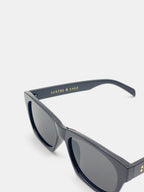 Ria Basic Square Sunglasses - Black