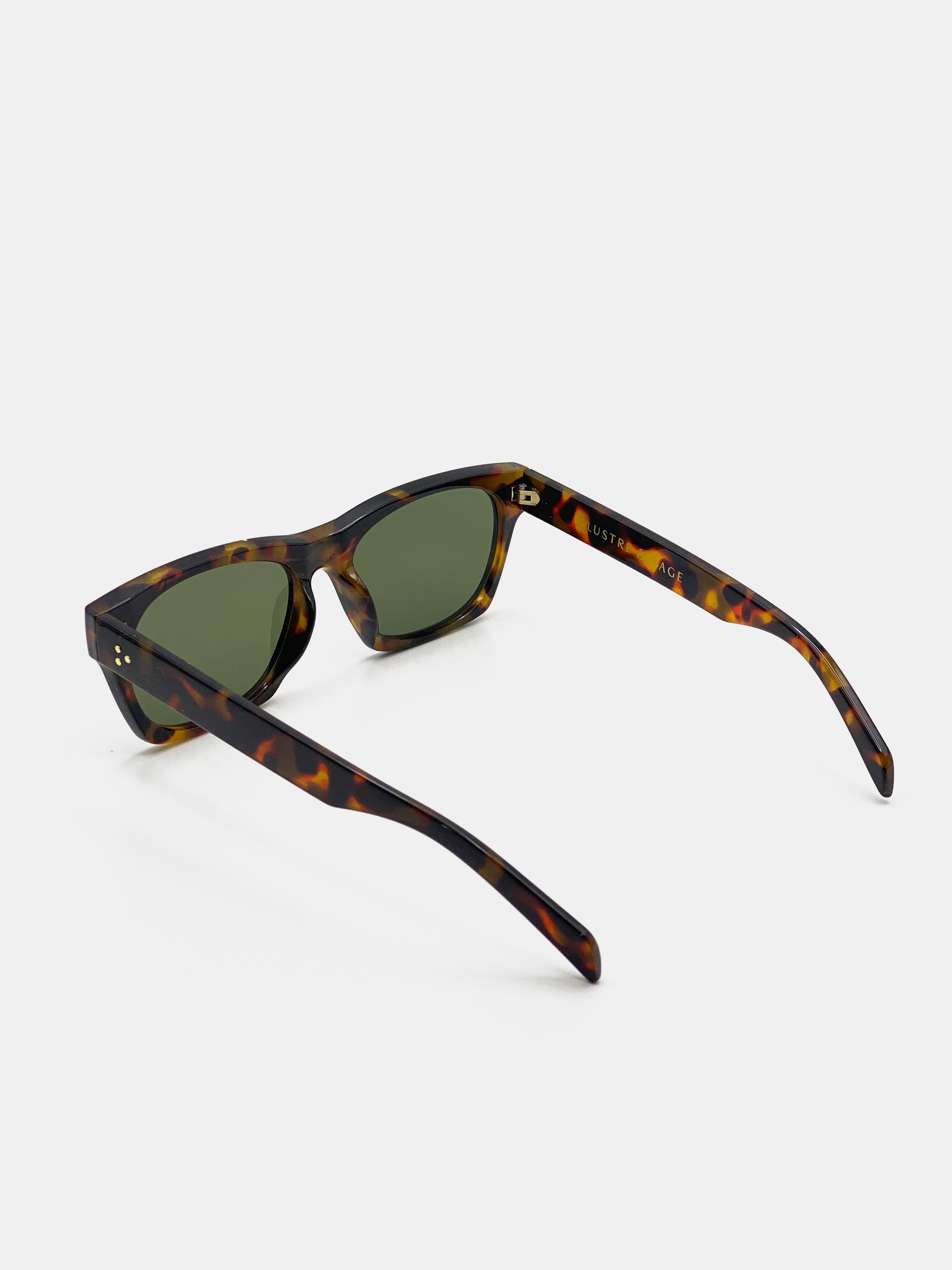 Ria Basic Square Sunglasses - Tort
