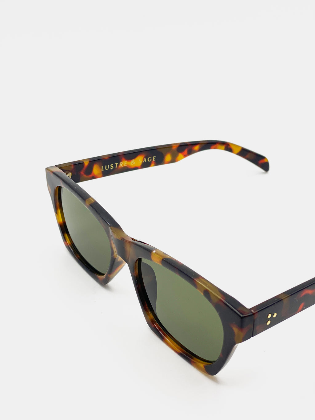 Ria Basic Square Sunglasses - Tort