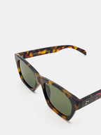 Ria Basic Square Sunglasses - Tort