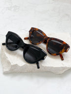Mielli Cat Eye Sunglasses - Dark Tort