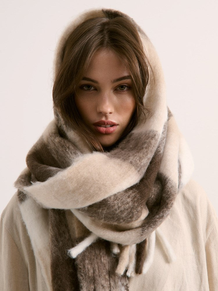 Becca Check Scarf
