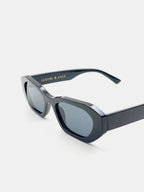 Laila Square Frame Sunglasses - Black
