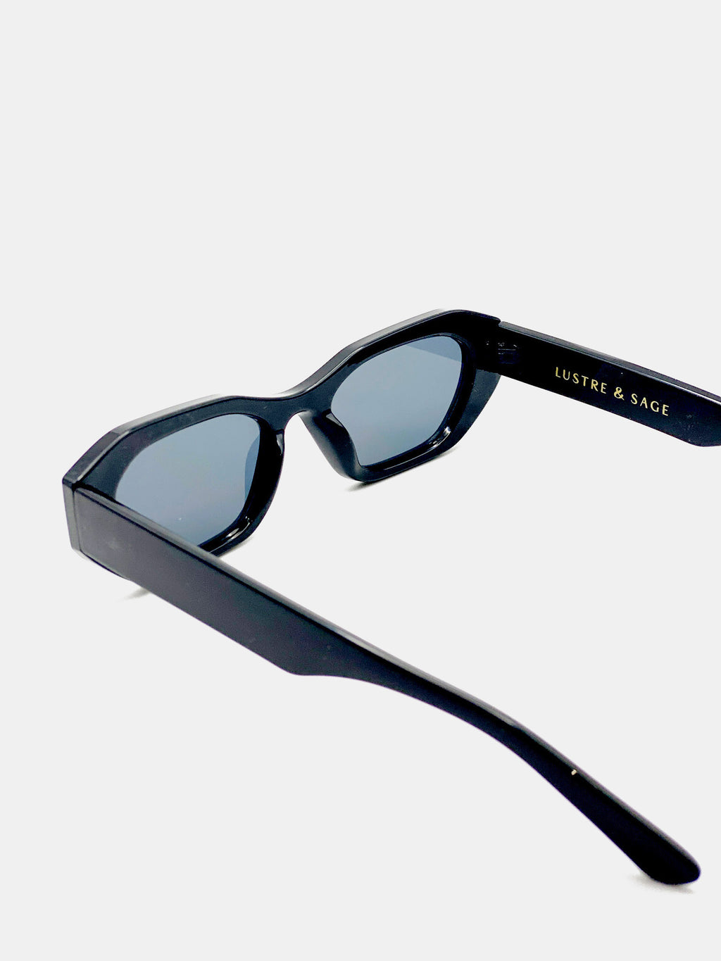 Laila Square Frame Sunglasses - Black