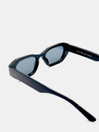 Laila Square Frame Sunglasses - Black