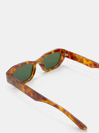 Laila Square Frame Sunglasses - Tort