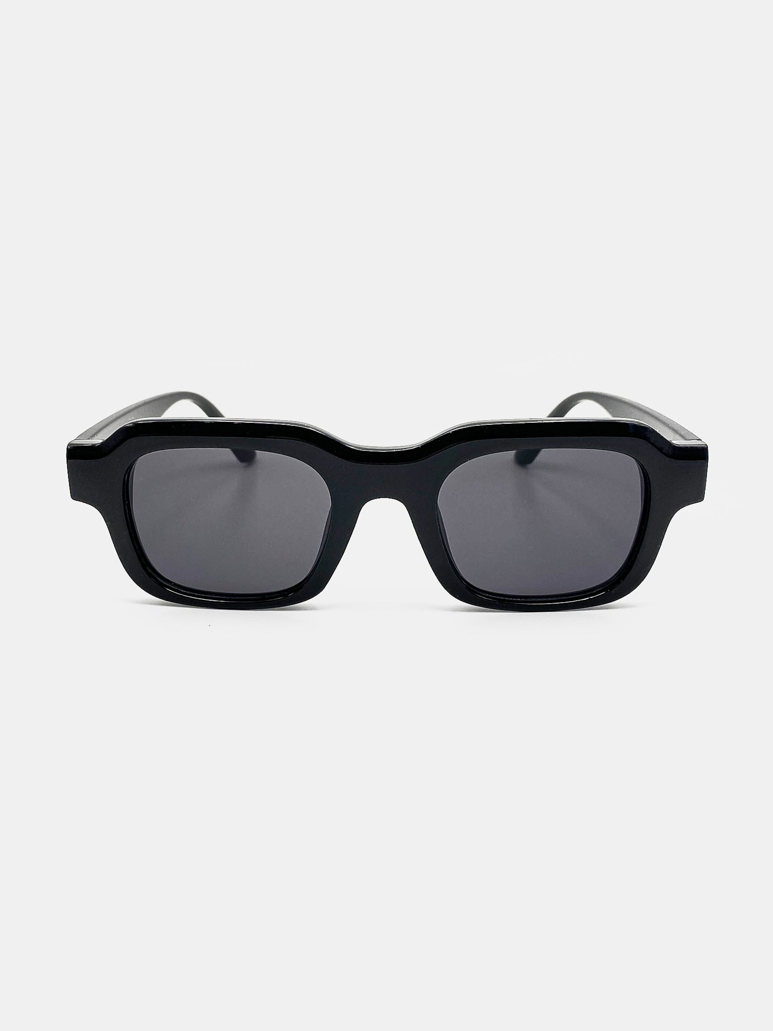 Goutte Angular Sunglasses - Black