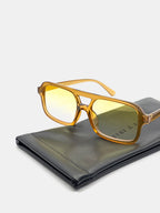 Paris Aviator Sunglasses - Latte