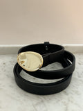 Kayla Pebble Stud Belt - Black