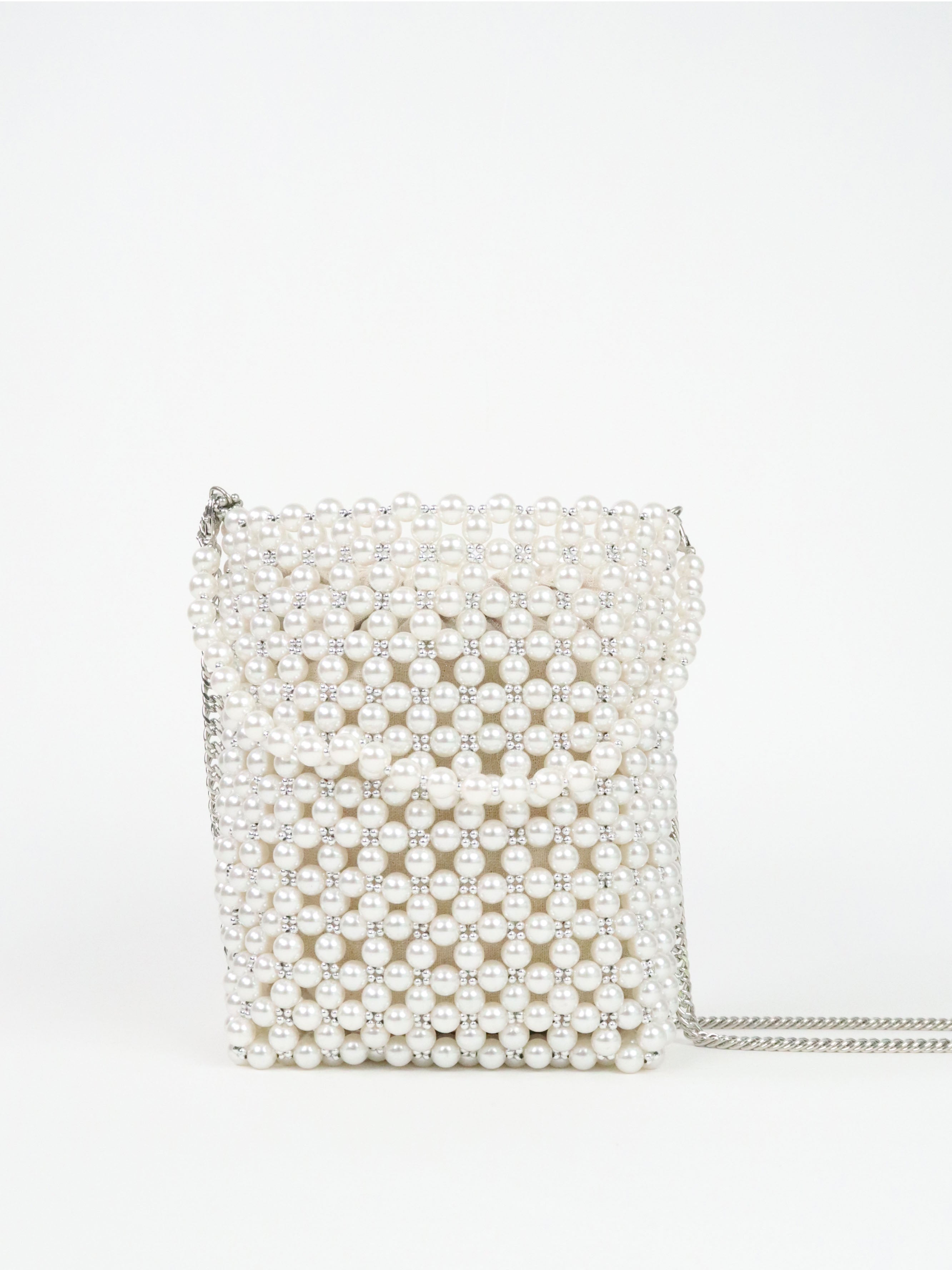Boba Mini Pearl Bucket Bag
