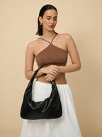 Cromwell Hobo Shoulder Bag - Black