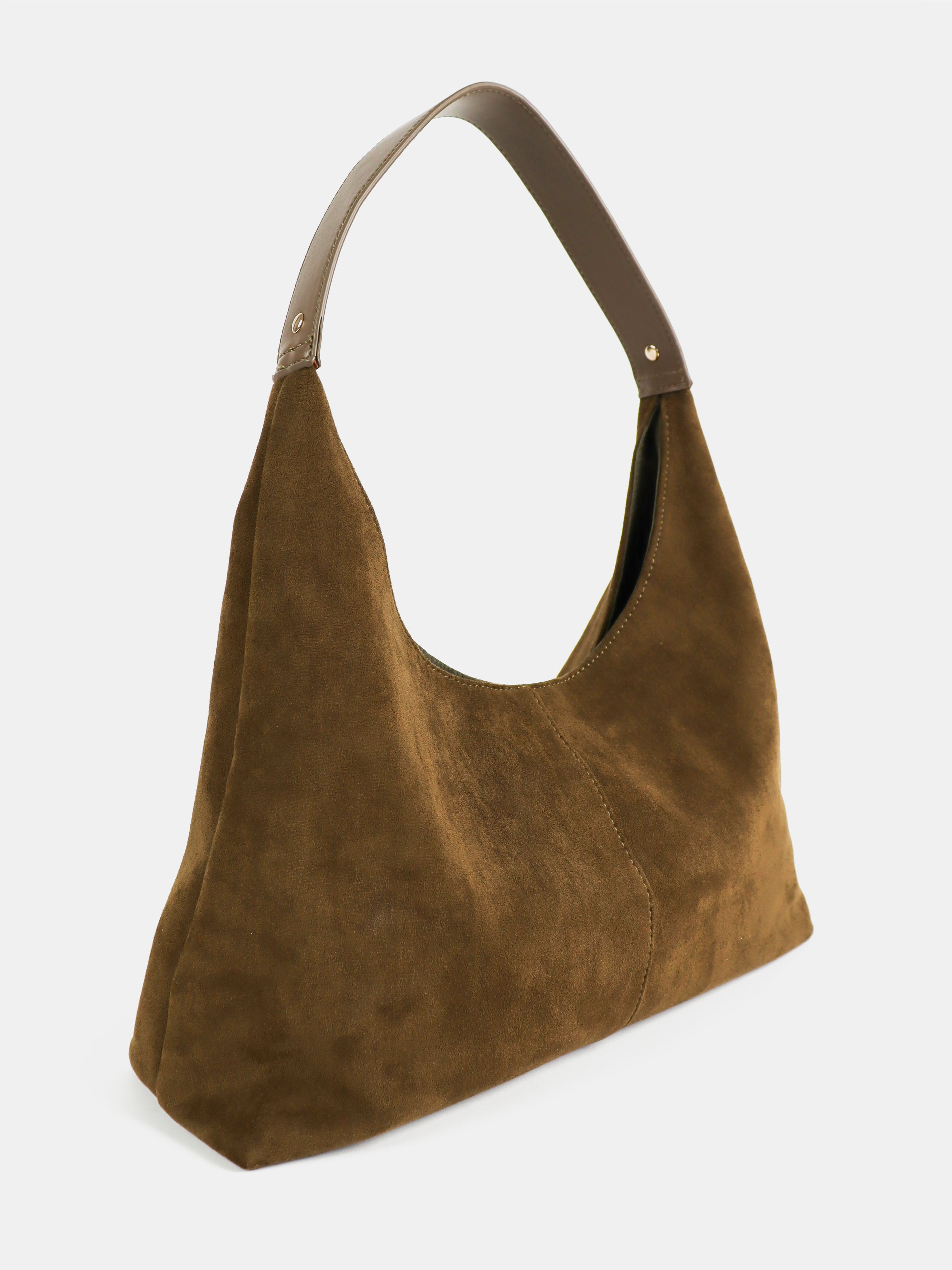 Kenny Suede Bag - Olive