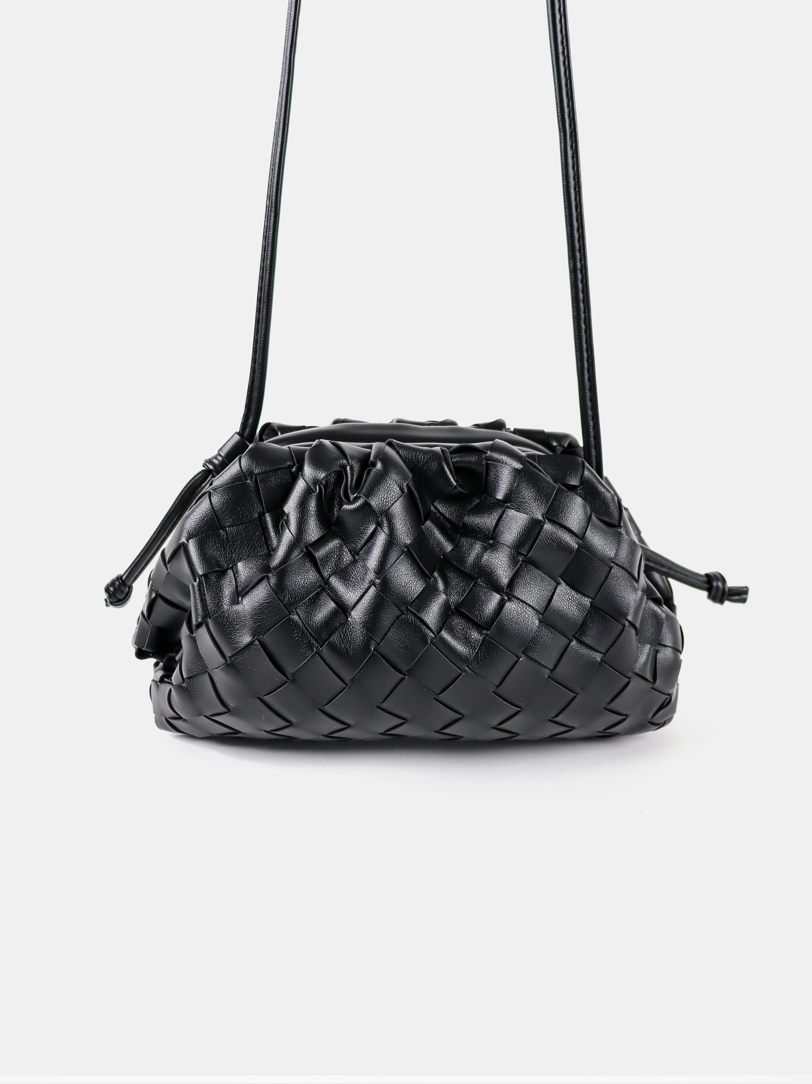 Maeve Pouch Crossbody Bag - Black