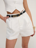 Eva Classic Buckle Belt - Black