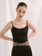 Borlase Corset Belt - Taupe