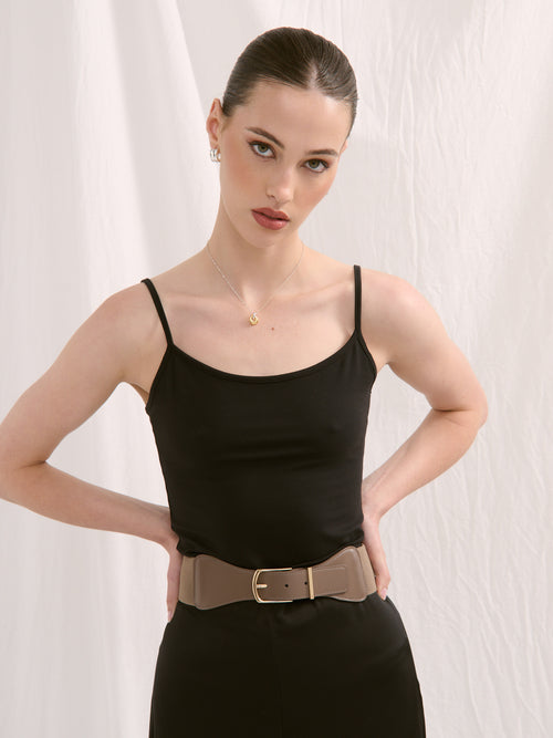Borlase Corset Belt - Taupe