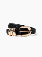 The Ellipse Waist Belt - Black