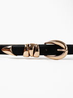 The Ellipse Waist Belt - Black