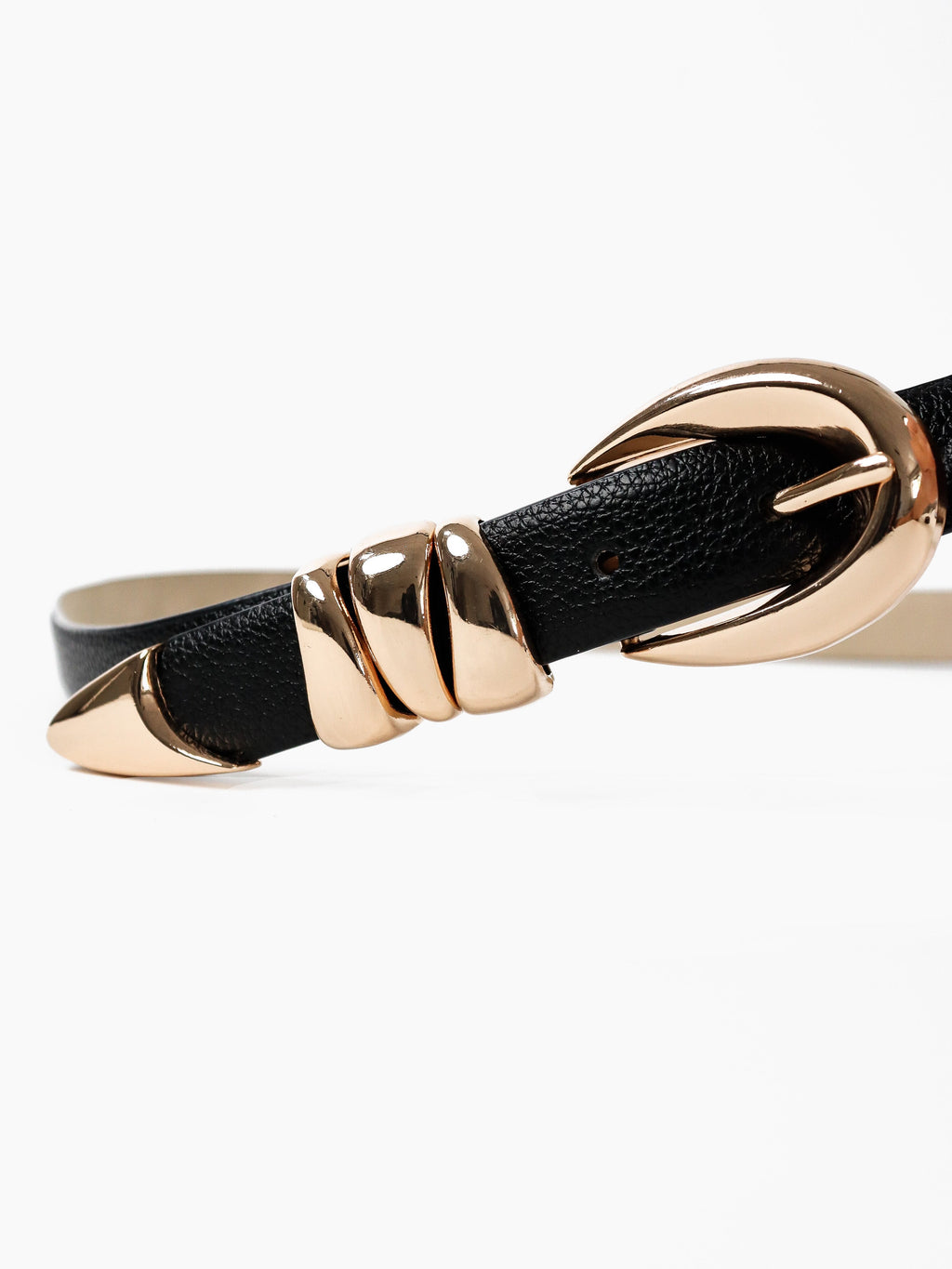 The Ellipse Waist Belt - Black