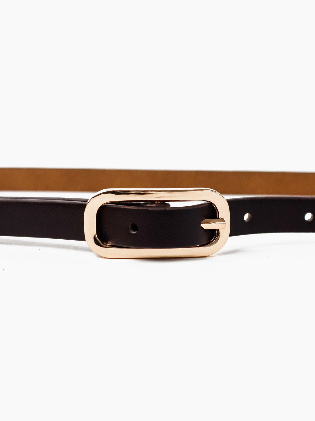 Gigi Thin Belt - Brown