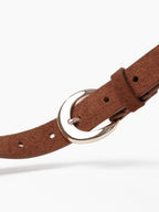 Classica Genuine Leather Belt - Tan