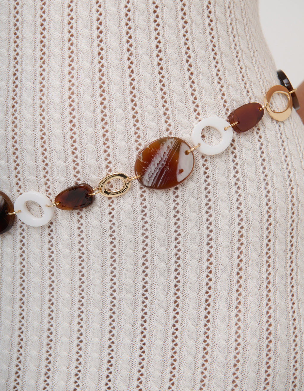 Petra Stone Chain Belt