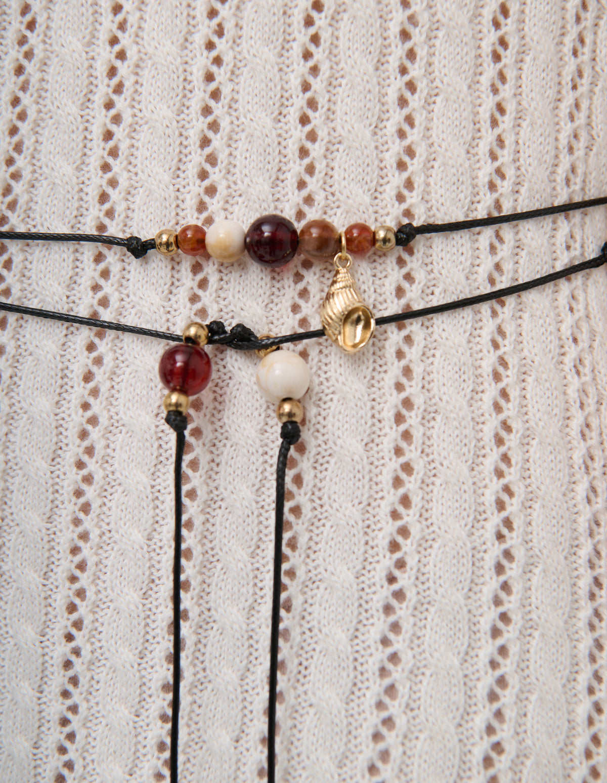 Miranda Beaded Tie Belt