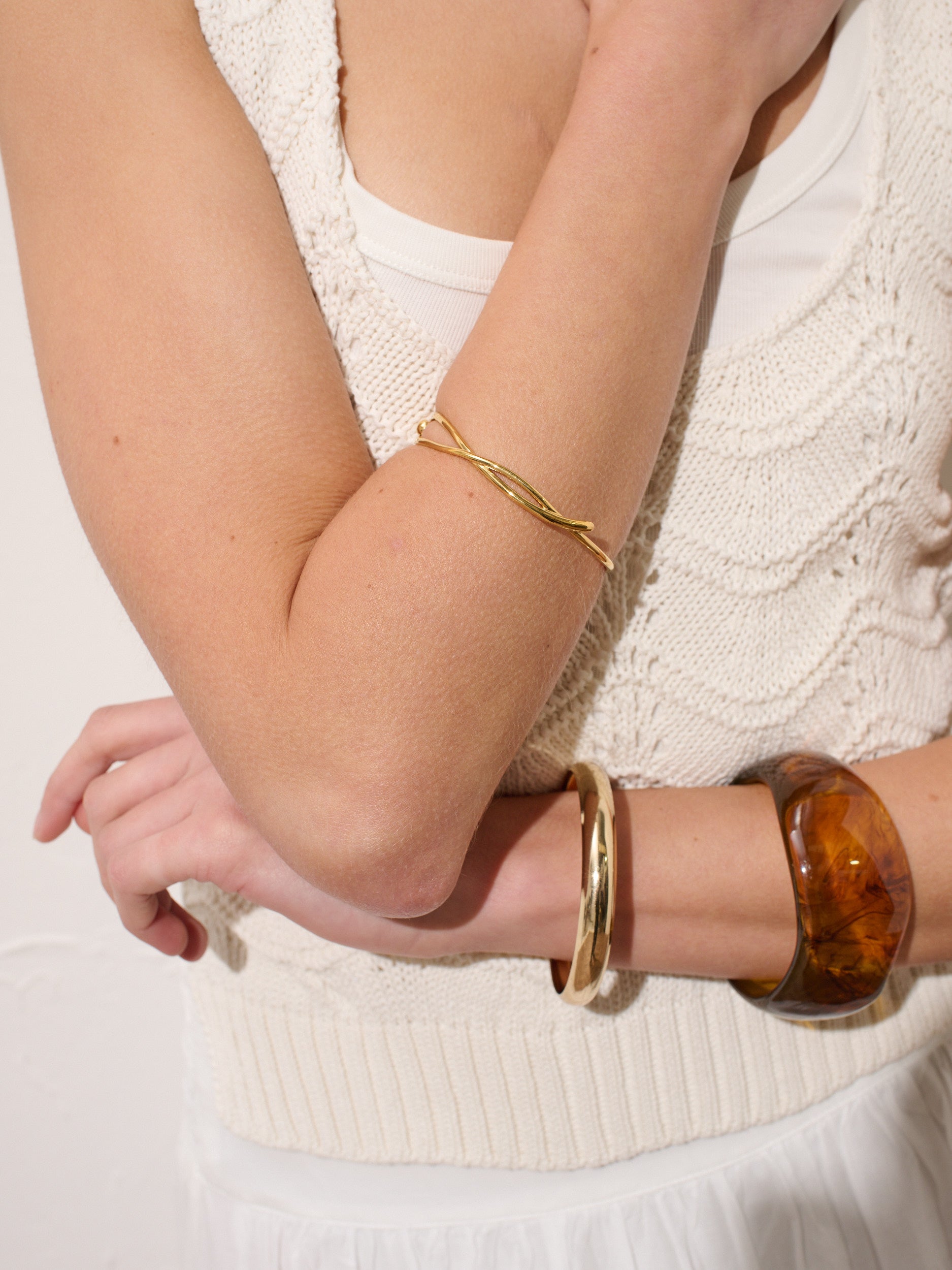 Caramel Bold Bangle