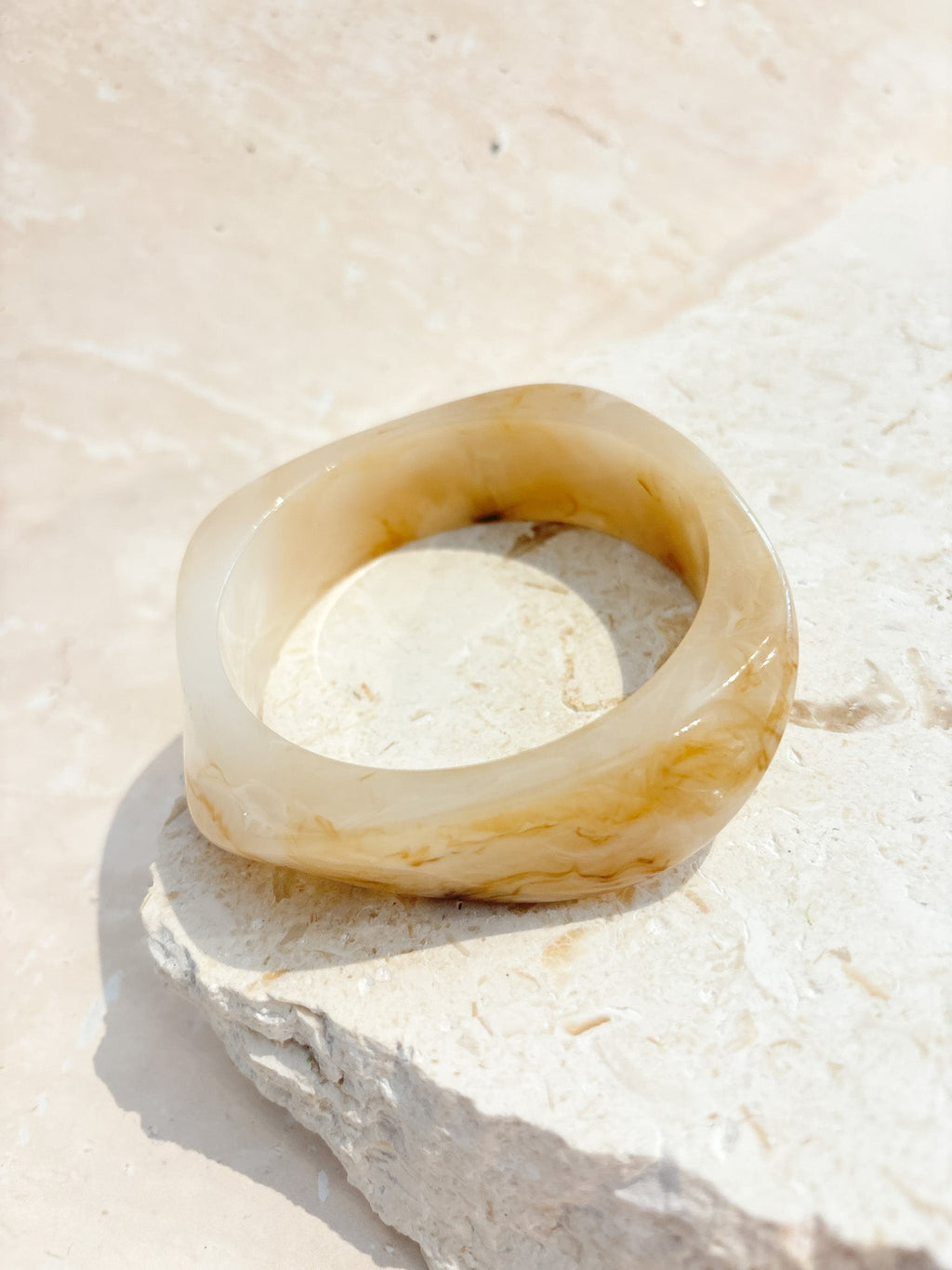 Lara Angular Bangle - Multi