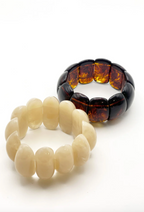 Adele Beaded Resin Bangle