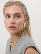 Square Bar Statement Earrings