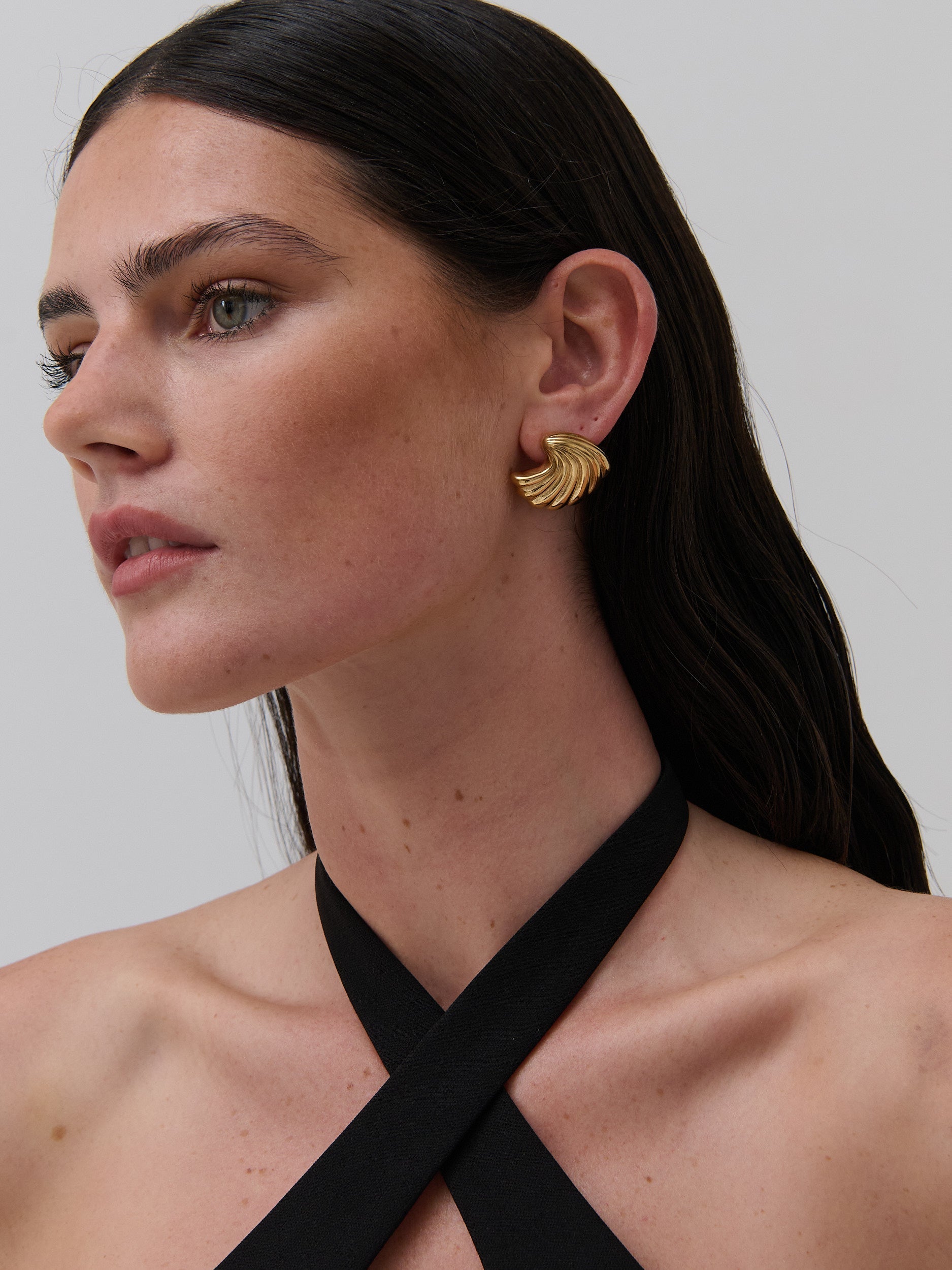 Seashell Statement Earrings