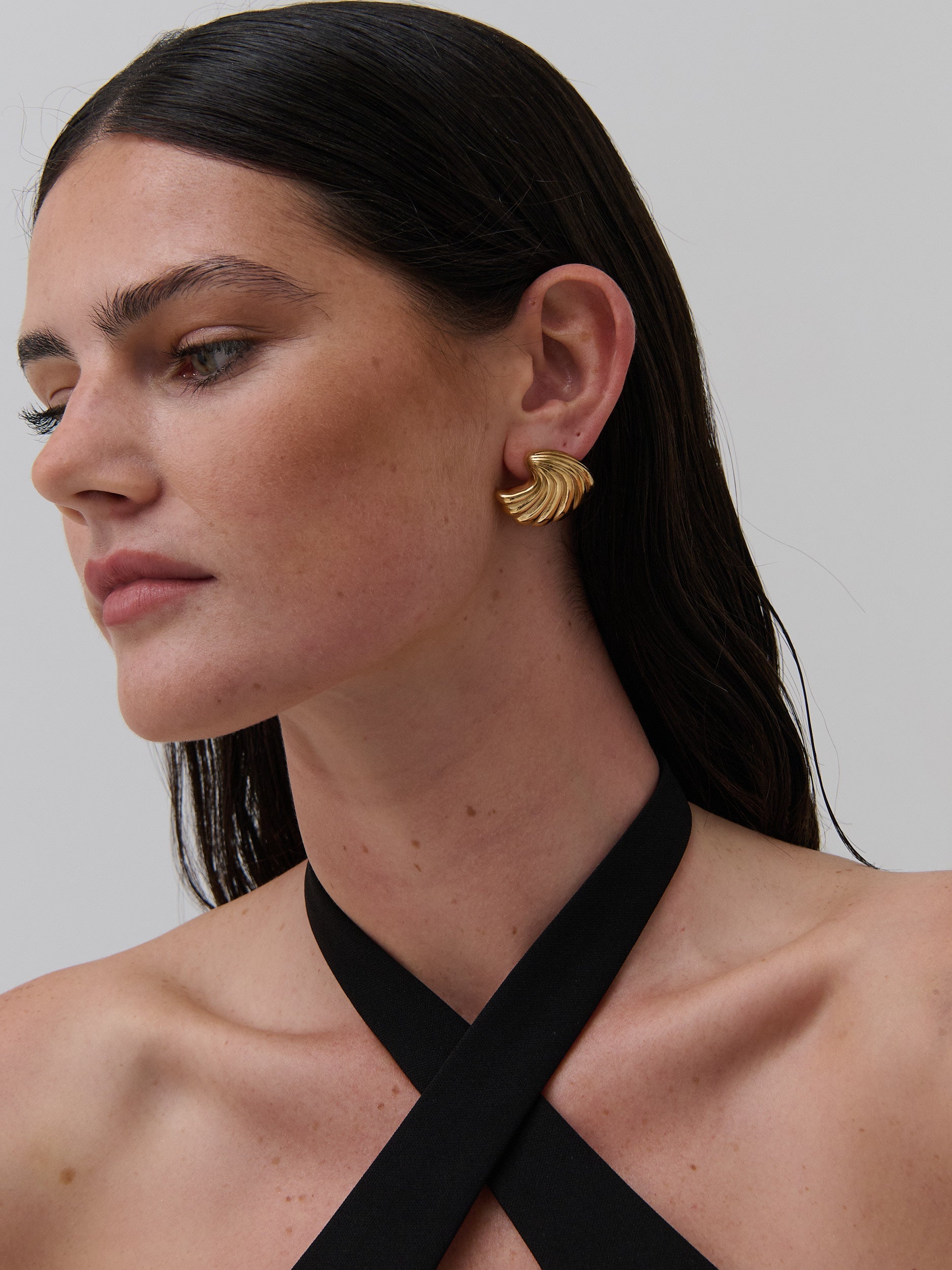 Seashell Statement Earrings