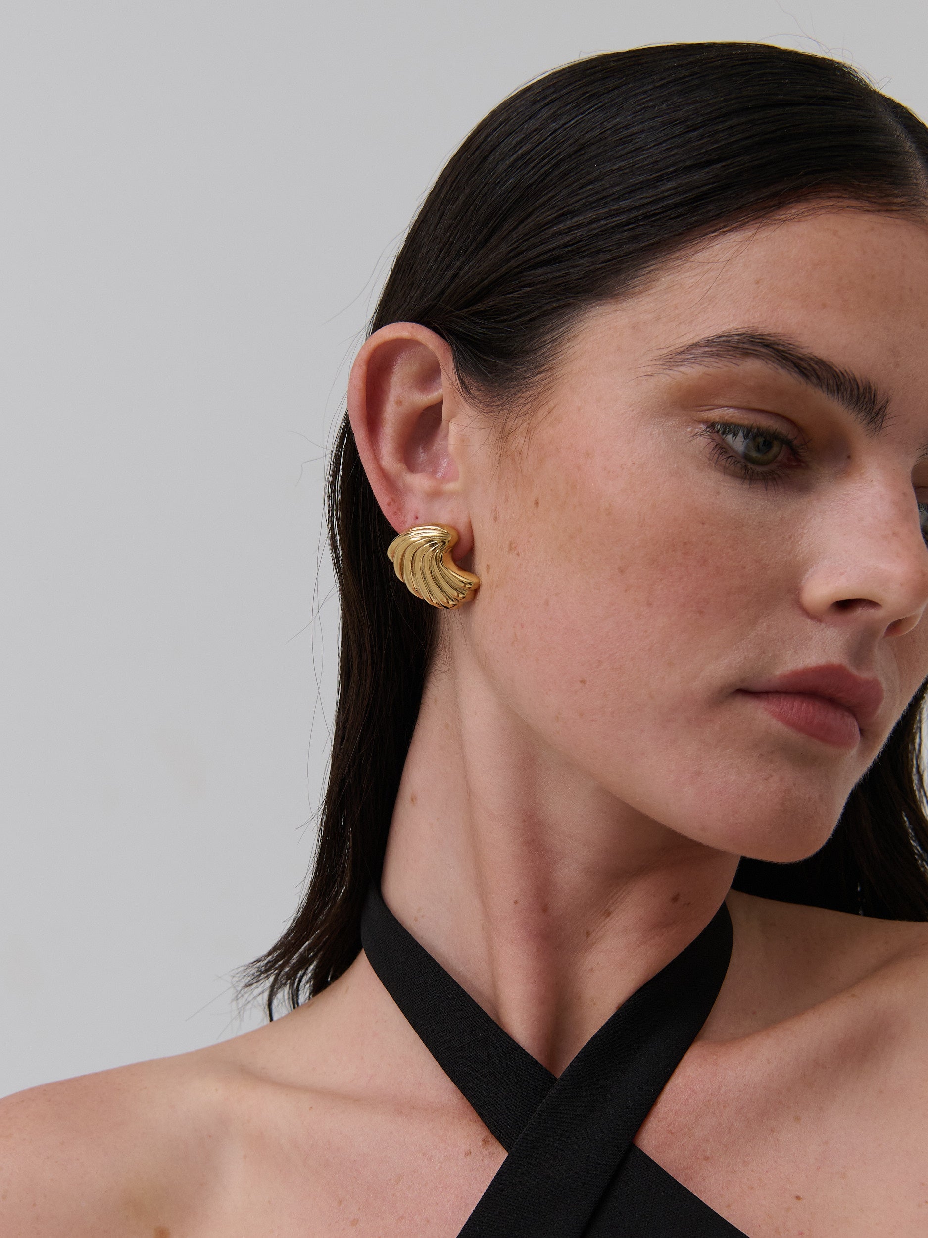 Seashell Statement Earrings
