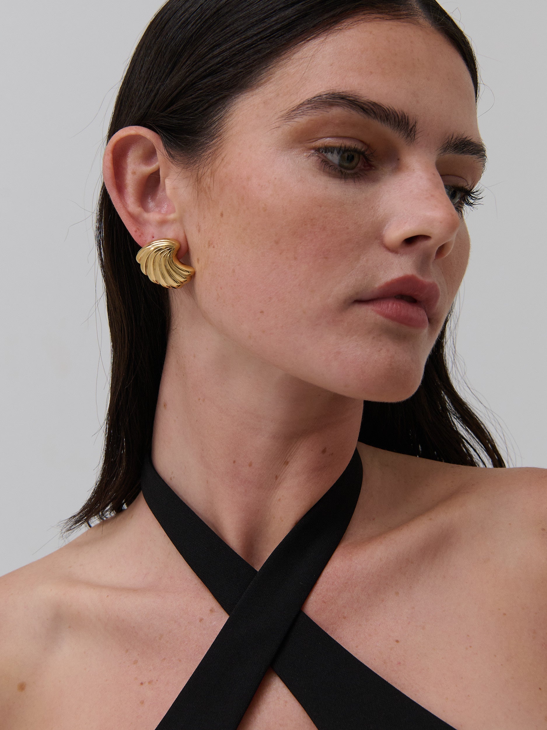 Seashell Statement Earrings