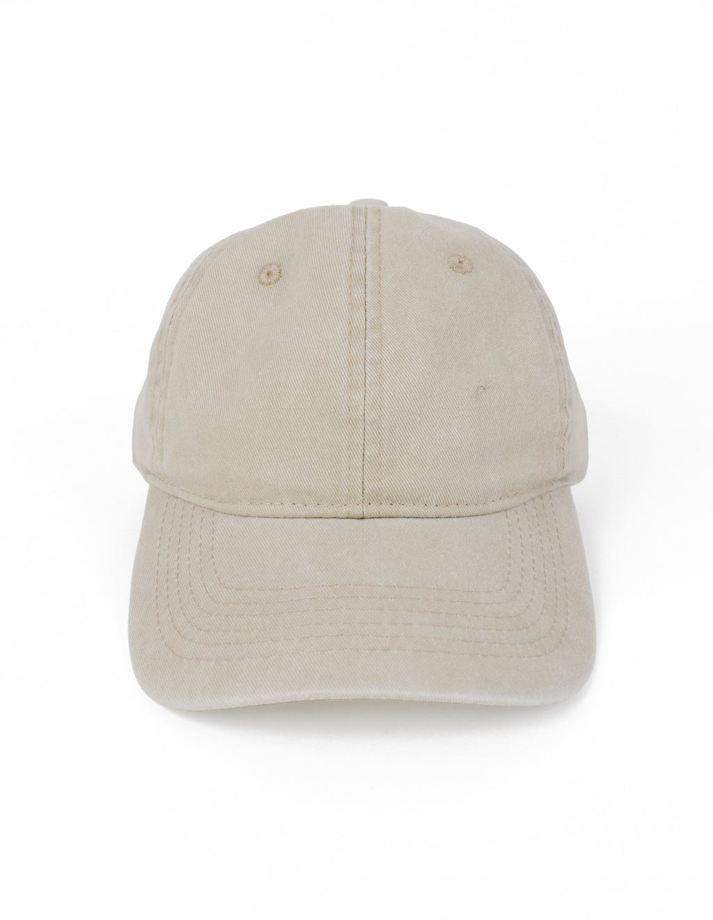 Christina Cotton Baseball Cap - Beige