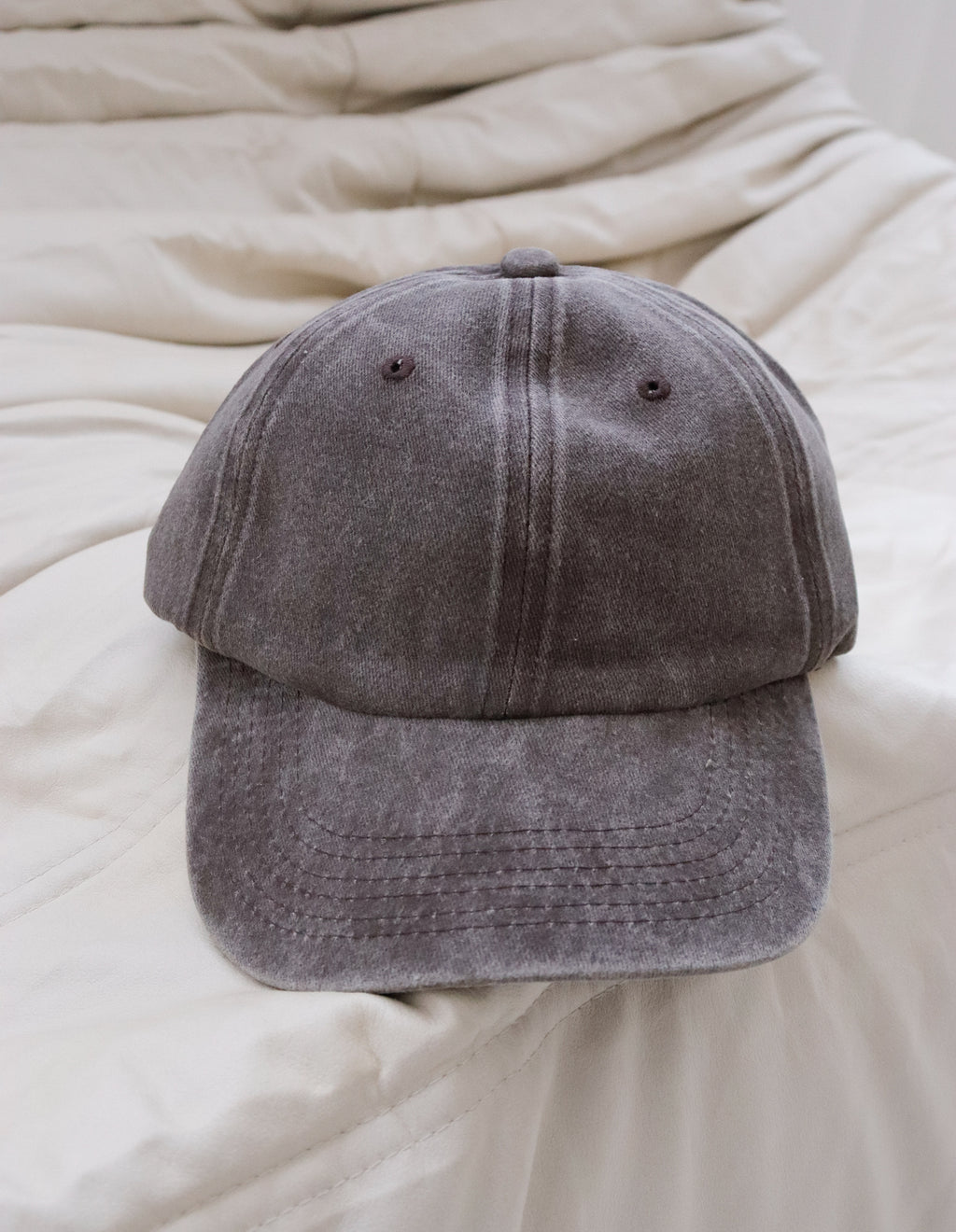Christina Cotton Baseball Cap - Brown