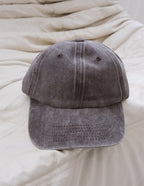 Christina Cotton Baseball Cap - Brown