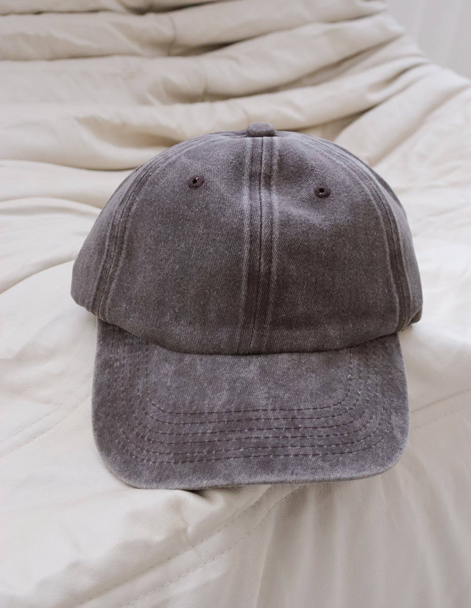 Christina Cotton Baseball Cap - Brown