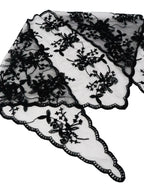 Città Lace Head Scarf - Black