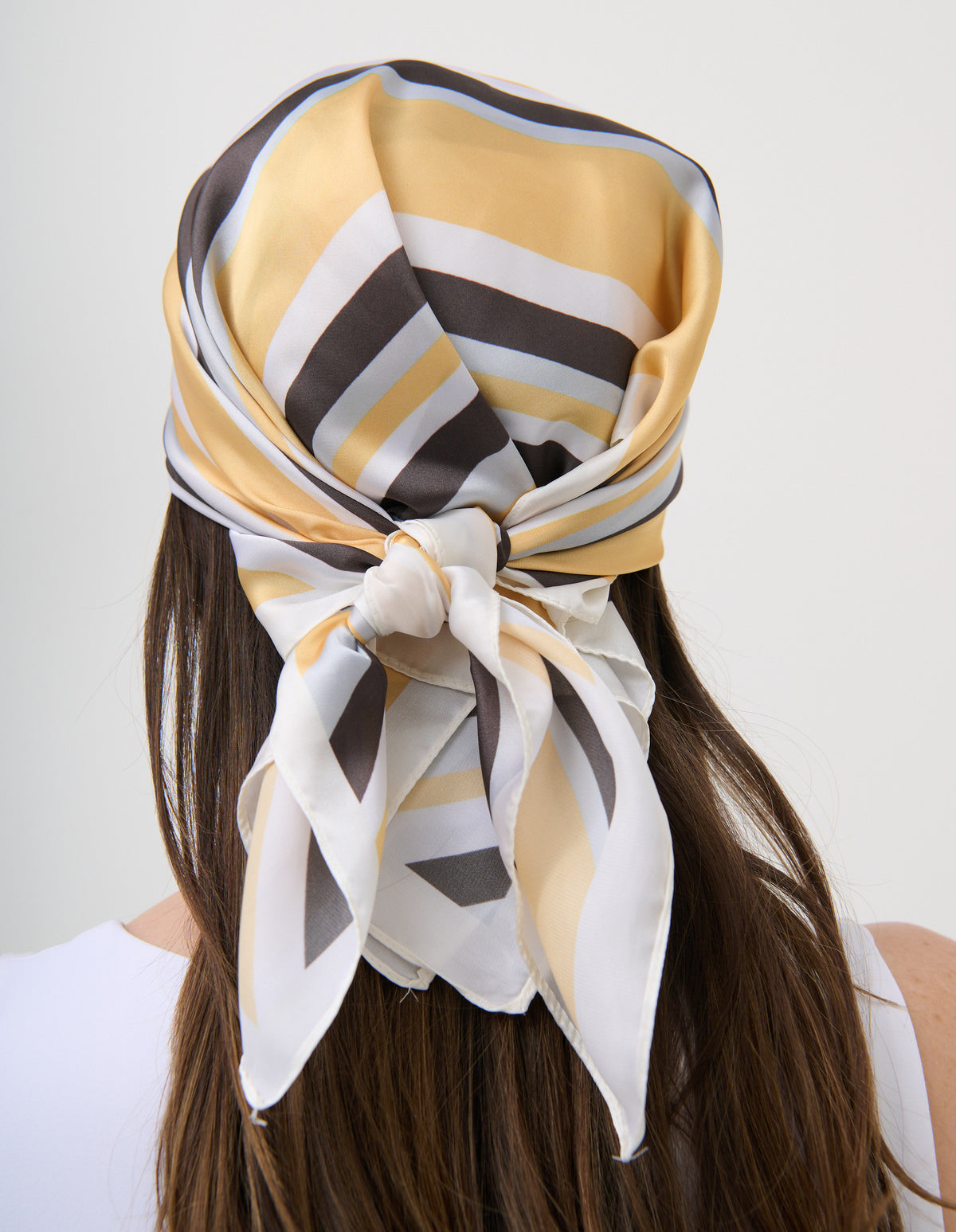 Raye Striped Head Scarf