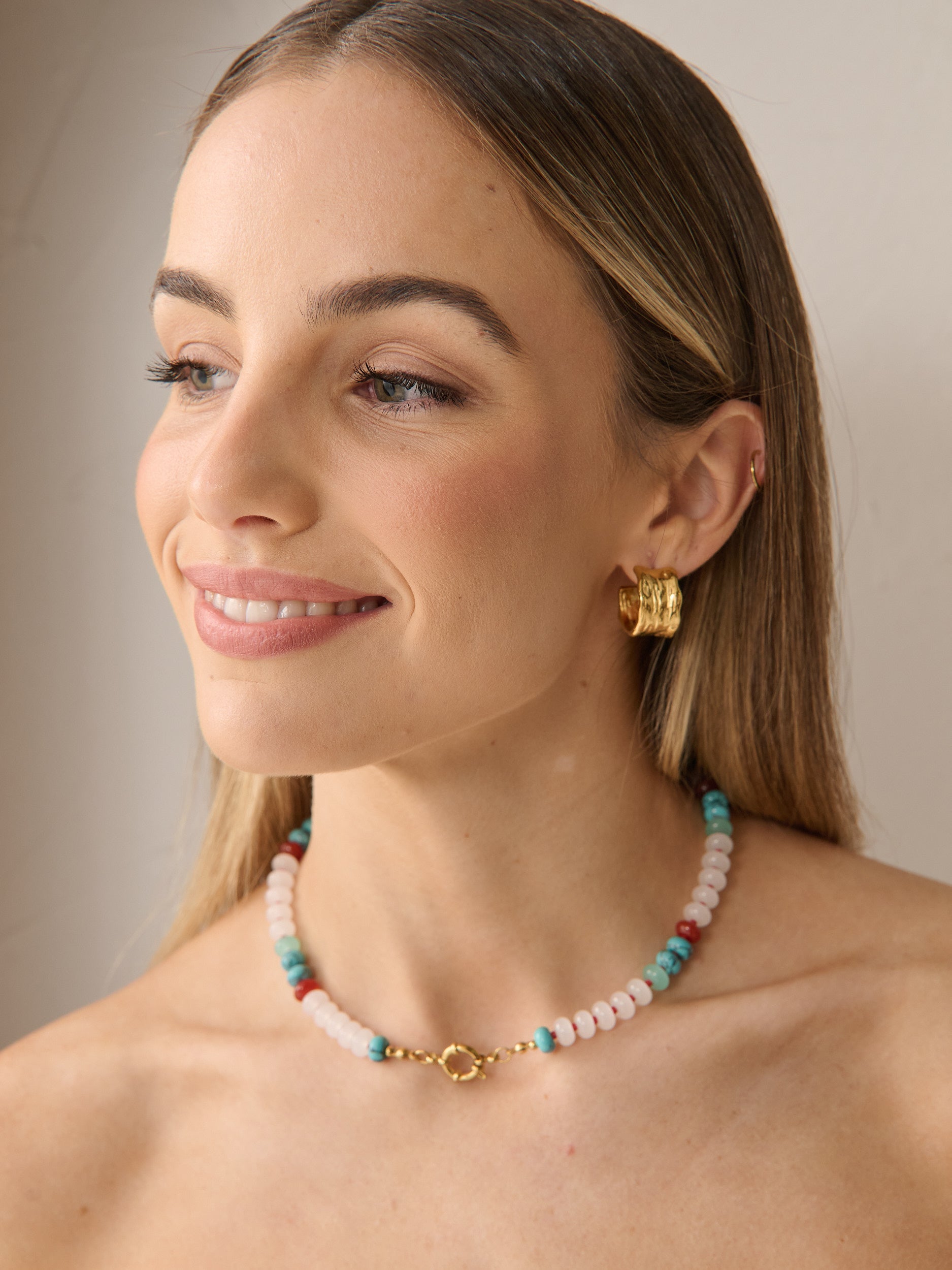 Palmea Beaded Necklace