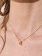 Petite Knotted Necklace - 18K Gold Plated