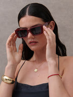 Harry Gold Bracelet - Red