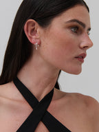 Maison Bow Sterling Silver Earrings