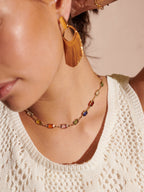 Sorrento Vivid Gem Necklace - 18K Gold Plated