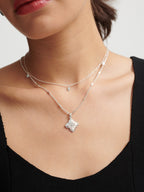 Lori Charm Necklace - Silver Plated